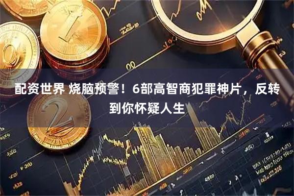配资世界 烧脑预警！6部高智商犯罪神片，反转到你怀疑人生